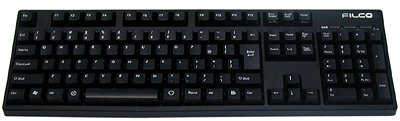 FILCO ZERO「ゼロ」 日本語108キーボード・かななし・黒 USB&PS/2両対応 メカニカル FKB108Z/NB