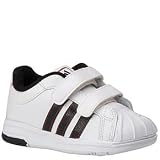 adidas Infant/Toddler 2G08 Wide CF Sneaker,White/Black/Red,8.5 W US Toddler