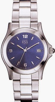 Esq Men's Blue Dial 3 Hand Date Watch 300485