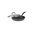 T-fal E938SA74 Professional 10-Inch Nonstick Fry Pan Cookware Set with Glass Lid, Black