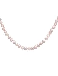 Purple 7-8mm Freshwater Cultured Pearl Strand - 16"