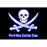 Outdoor Living : Pirate Flag - Deadmen Tell No Tales