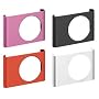 Exspect 4 X Shuffle clips, 3 metal black, red and pink and a plastic crystal clear option