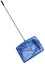 KollerCraft Aquarius Aquarium Fish Net with Stainless Steel Handle, Extra-Large

