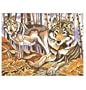 Wolves Paint By Number By Reeves 12 Inches X 15.5 Inches