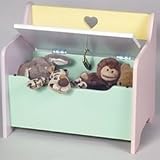 Heart Toy Box Bench