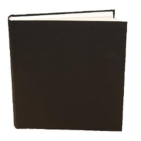 Paperchase 200 Print Slip-In Album. Black Design