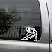Ice Speed Skating vinyl decal