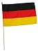 Produkt-Bild: Hergestellt f&uuml;r DEMA Deutschlandfahne 30x45 cm