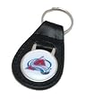Colorado Avalanche Leather Keychain