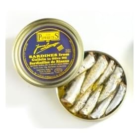 Los Peperetes Sardinillas de Rianxo - Premium Baby Sardines in Olive Oil by La Tienda