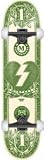 Mystery Dollar Green Skateboard - 8.0 Green/White w/Thunders