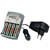 Produkt-Bild: Ansmann Photo Cam Mobil inkl. NiMH Akku Photo AA Mignon 2400 mAh 4er Pack silber