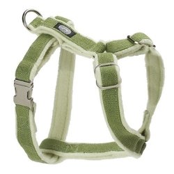 Planet Dog Cozy Hemp Adjustable Harness Apple Green Medium