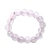 Rose Quartz Gemstone Beads Stretch Ring, 4mm Beads