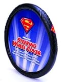 STEERING WHEEL COVER -- SUPERMAN LOGO