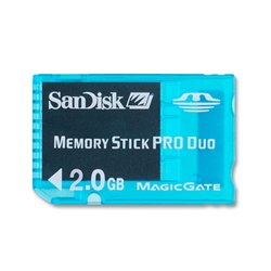 2GB Memory Stick Pro Duo Gamin