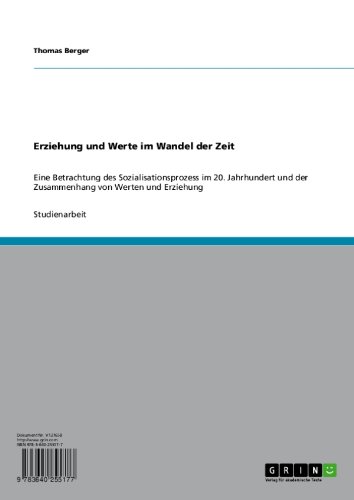 Erziehung und Werte im Wandel der Zeit (German Edition), by Thomas Berger