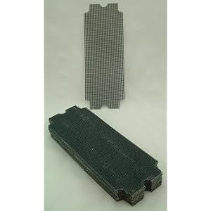 4-3 16 by 11-1 4 Drywall Sanding Screens, 80 Grit, Pack of 50. by 