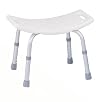 Shower Chair Bath Seat 250 lb weight capacity -white