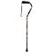 Carex Designer Patterned Offset Cane -Las Vegas