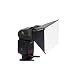 Kaavie Universal Kamera Blitz Diffusor Falt-Diffusor Softbox für Nikon Canon Sony Metz Blitzgerät