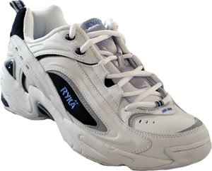 Ryka Womens Circuit XT- Low White/Black/Silver/Aspen Running shoe
