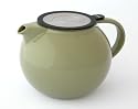 Wleaf Teapot 4-c w/ Sls Lid & Inf. 36 Oz -Olive