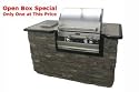 Aurora Island Package - Firemagic - Aurora Grill Island Package. Includes Island, Built-in Grill and Side Burner