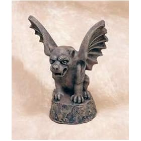 Brick Finish Gargoyle Garden Statue by 