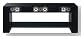 ONKYO AV･GATE 3chスピーカー内蔵TVラック CB-SP1200(B) /ブラック