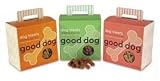 Good Dog Treats - 3 Pack (1 Chicken, 1 Apple, 1 Peanut Butter)