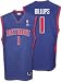 Detroit Pistons NBA Hamilton #32 Adult Road (Blue) Jersey by Adidas- Replica
