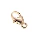 1 pc 14k Rose Gold Filled Oval Cast Balloon Trigger Lobster Clasp 5mm X 9.5mm / Connector / Findings / Rose Gold