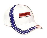 SCRAP BOOKER And loving every minute of it Adult USA Flag Hat / Cap
