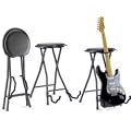 STAGG GUITAR STOOL WITH STAND / FOLDABLE STOOL WITH GUITAR STAND