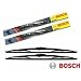 2 x GENIUNE BOSCH WIPER BLADES PAIR FOR ROLLS-ROYCE SILVER SPIRIT 80-93