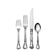 Gorham Chantilly 4-Piece Sterling Flatware Dinner Set, Service for 1