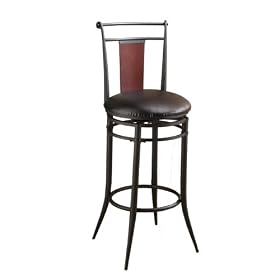 Hillsdale 4324-831 Midtown Swivel Bar Stool