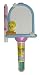tweety! Message Board Candy Pop, 0.38-Ounce Packages (Pack of 12)