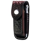 Victorinox by Swiss Army 33213 Black Leather with Steel X-Large Zermatt Pouch
