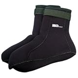 Fin Sock, 2MM, High Top, Black, Large - Fin Socks