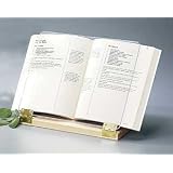 Clear Solutions Brass Hinged Cookbook Holder