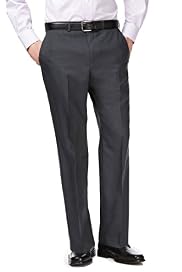Big & Tall Active Waistband Crease Resistant Single Pleat Trousers