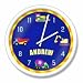 Olive Kids Under Construction Clock Personalized