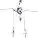 Jewelry : Crystalline Gem Dolphin Cross Dangle BELLY CHAIN