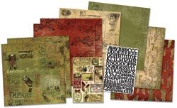 Karen Foster Vintage Christmas Page Kit 12