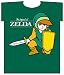 Nintendo Zelda Kneeling Sword Shield Shirt 96-104