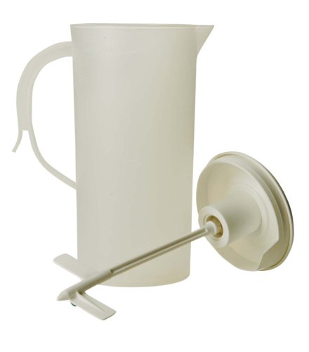 Xtraordinary Home Products Mix N Stir 2 Liter Pitcher, White