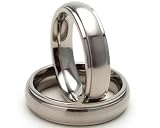 New 5mm Comfort Fit, Custom Titanium Ring, Free Sizing Band 4-17